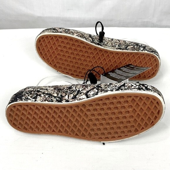 Vans x MoMA Jackson Pollock Sneaker Authentic Canvas Low-Top Sz 7.5 W  6 M New - Picture 6 of 10